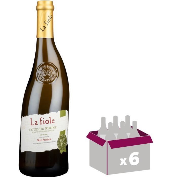 La Fiole 2024 Côtes du Rhône - Vino blanco del Valle del Ródano x6