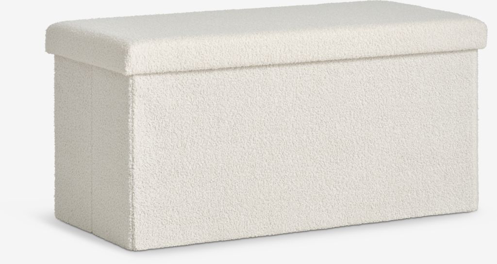 NYSTED NYSTED puf 76x38 s prljavobijelim pladnjem