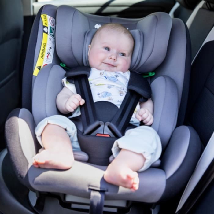 Seggiolino auto convertibile girevole a 360° BEBECONFORT EvolveFix Plus i-Size - Grigio