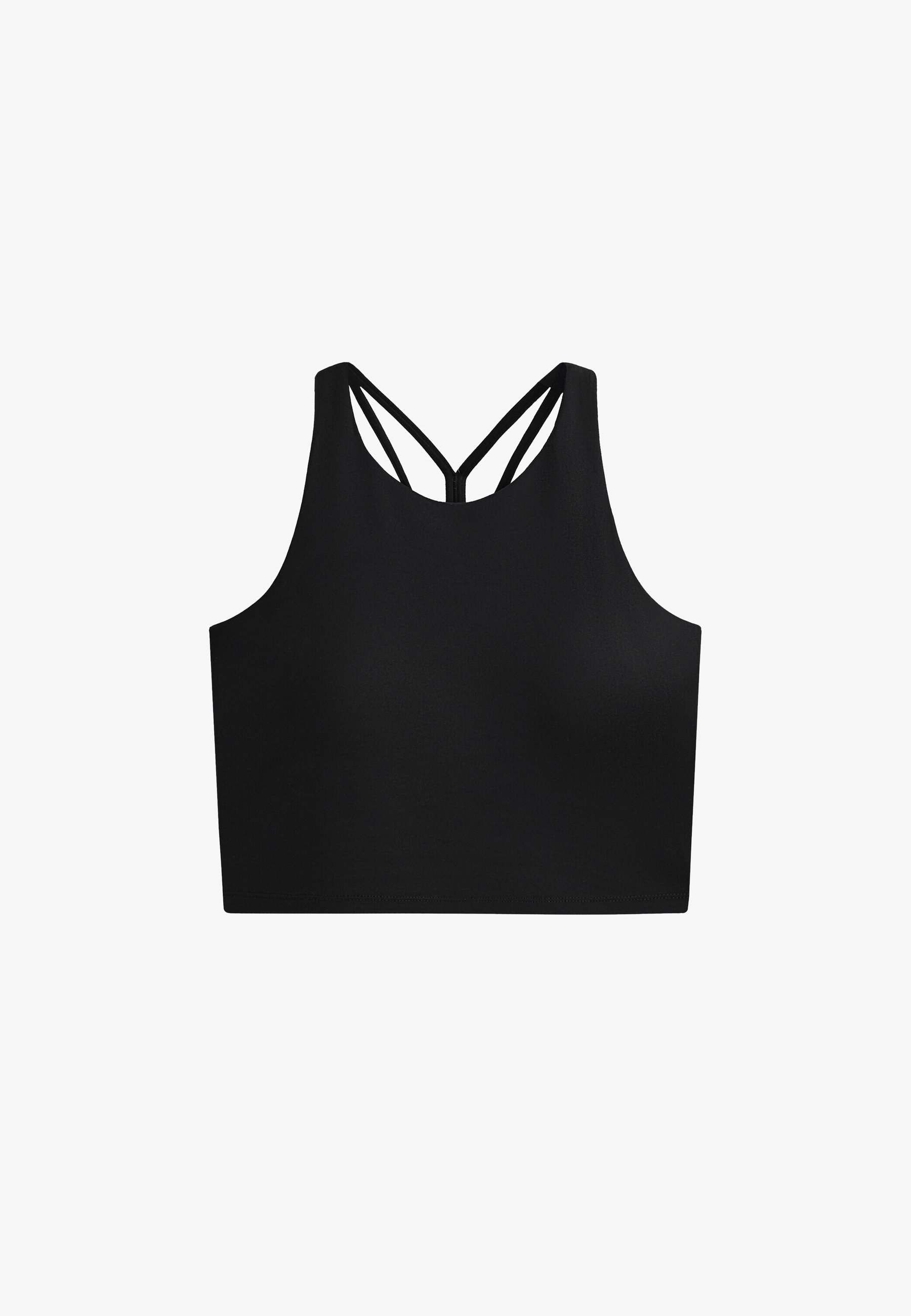 OYSHO COMFORTLUX BANDDEKSEL MET CUPS - Top - zwart