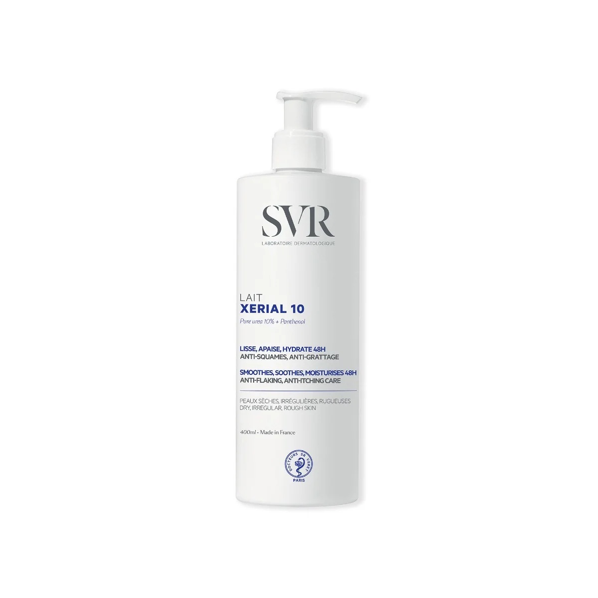 SVR SVR Xerial 10 Lait Corps bodylotion 400 ml voor droge en gebarsten huid