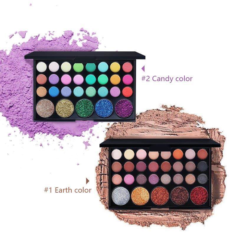 Palette de fards à paupières pailletés Galaxy, maquillage naturel, fards à paupières lumineux et chauds, base glamour, ensemble de fards à paupières nude
