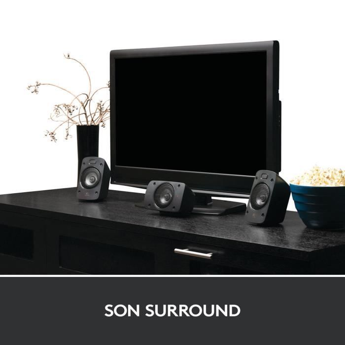 Altavoz para PC con cable - Logitech - Z906 - Negro