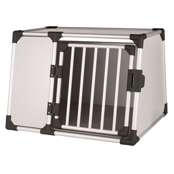 Cutie de transport din aluminiu, gri/argintiu
