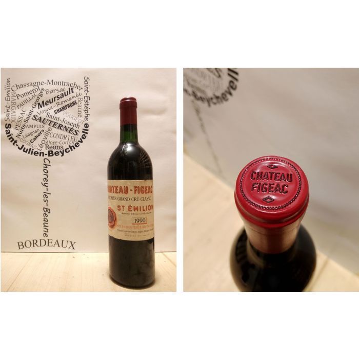 Château Figeac 1990 - Saint-Emilion Grand Cru classé A - 1 x 75 cl - Vin Rouge