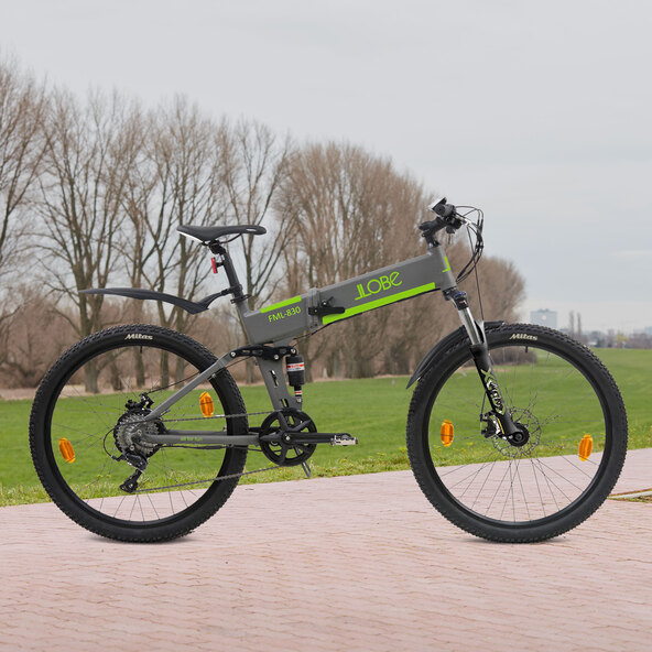 Opvouwbare mountainbike e-bike 27,5 inch FML 830, grijs