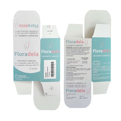 Cápsulas Floradela para la salud íntima femenina, 15 cápsulas.