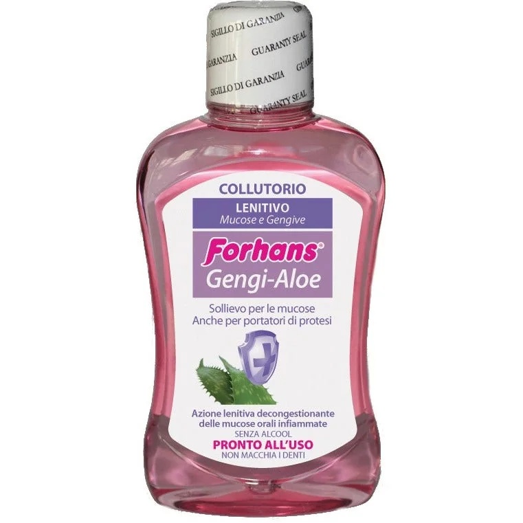 FORHANS Forhans Gengi Aloe bain de bouche sans alcool 500 ml Santé des gencives