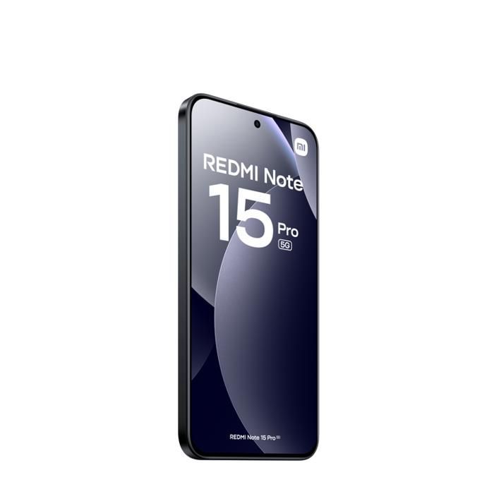 REDMI Note 15 Pro 4G Smartphone de 8G RAM 256G ROM Noir - Vendu par Excellent Mi - EU Version - Chargeur non inclus