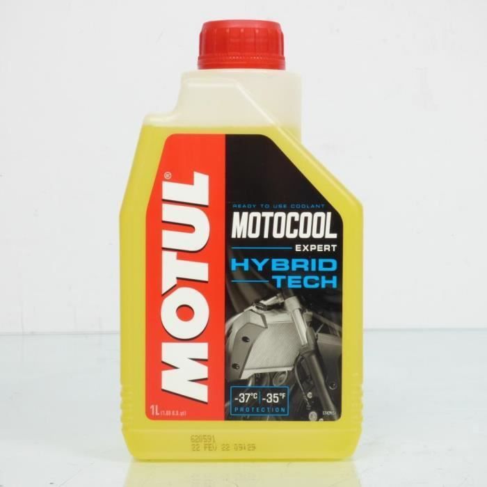 Lubricantes y productos de mantenimiento Motul para vehículos Motocool Expert Hybrid Tech (nuevos).