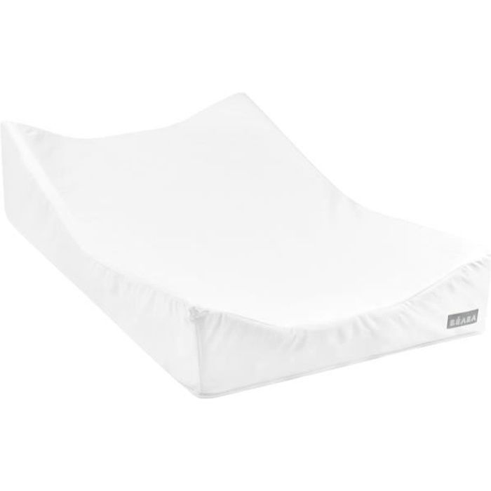 BÉABA - Fasciatoio Sofalange - Prodotto in Francia - Design brevettato - Superficie per il cambio inclinata - Riduce il reflusso - Certificato Oeko-Tex - Bianco