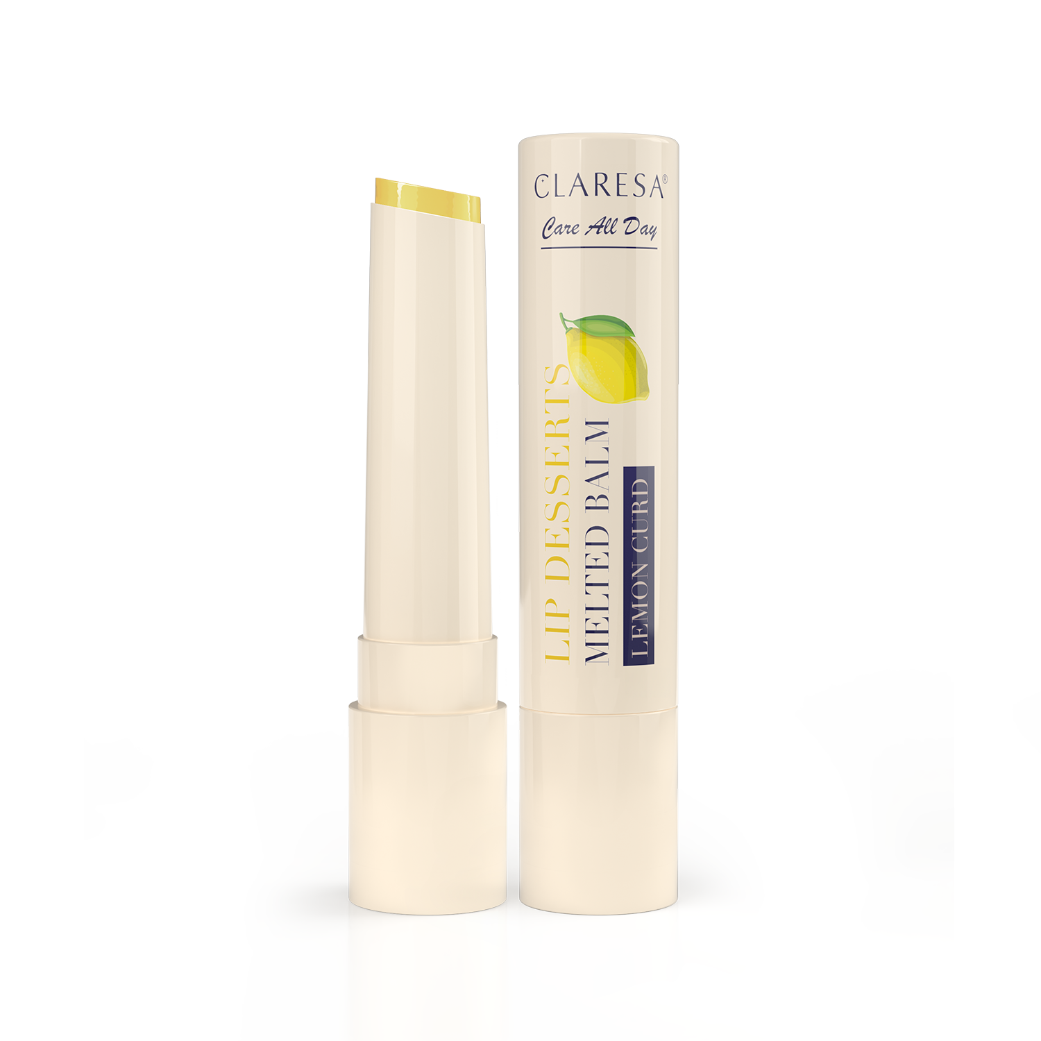 Baume à lèvres fondant Claresa LIP DESSERTS, soin toute la journée