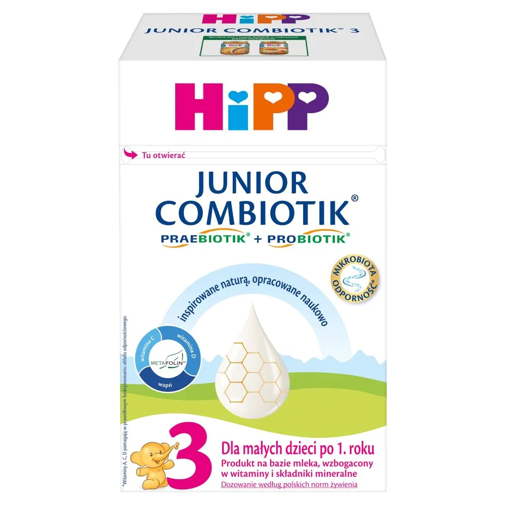 Hipp 3 Junior Combiotik Po 1 R.Ż.
