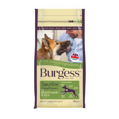 Burgess Sensitive Adulto Perro Cordero
