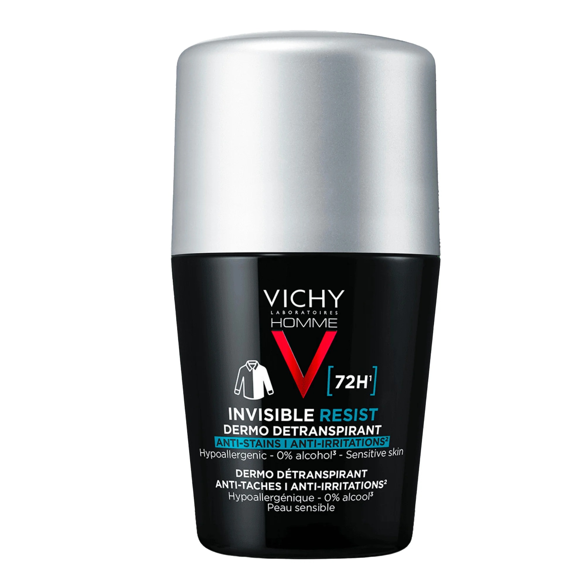 VICHY Deodorant roll-on 72 uur onzichtbaar 50 ml