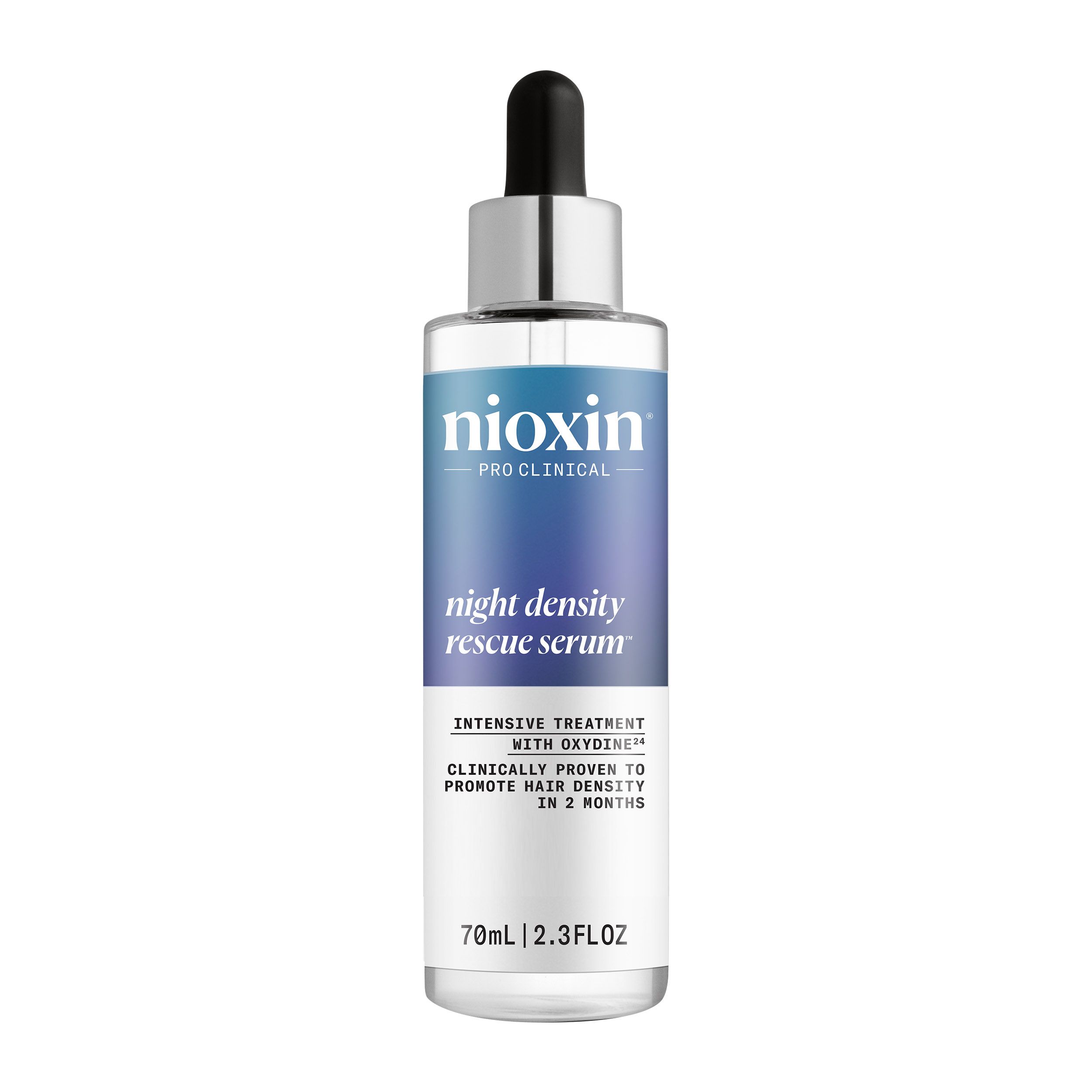 Antioxidačné sérum na hustotu vlasov Night Density Rescue Kúry/šampóny proti vypadávaniu vlasov
