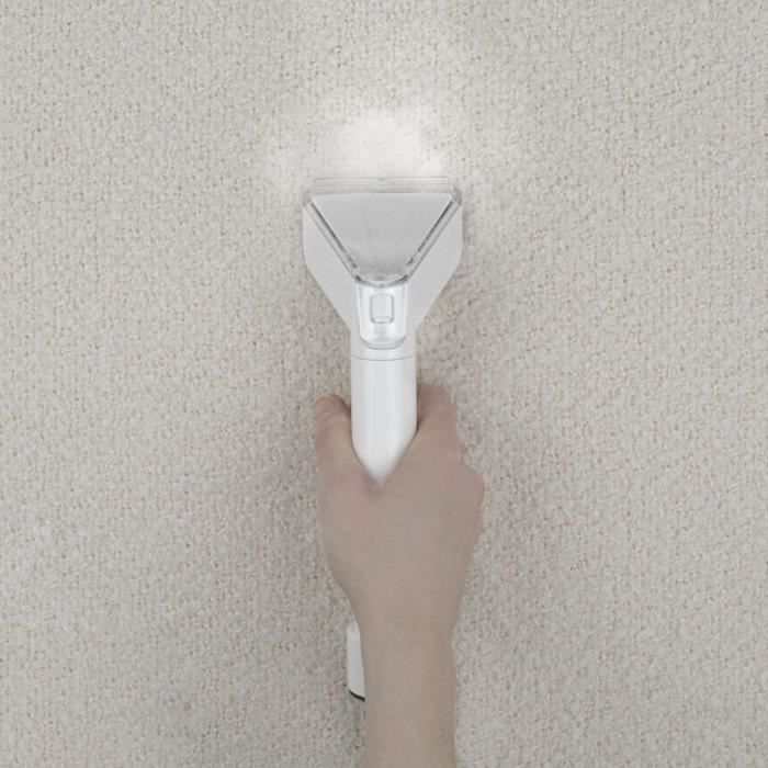 Hot water and steam textile cleaner - H.KOENIG TWT99 - 1700 W - 2 brushes