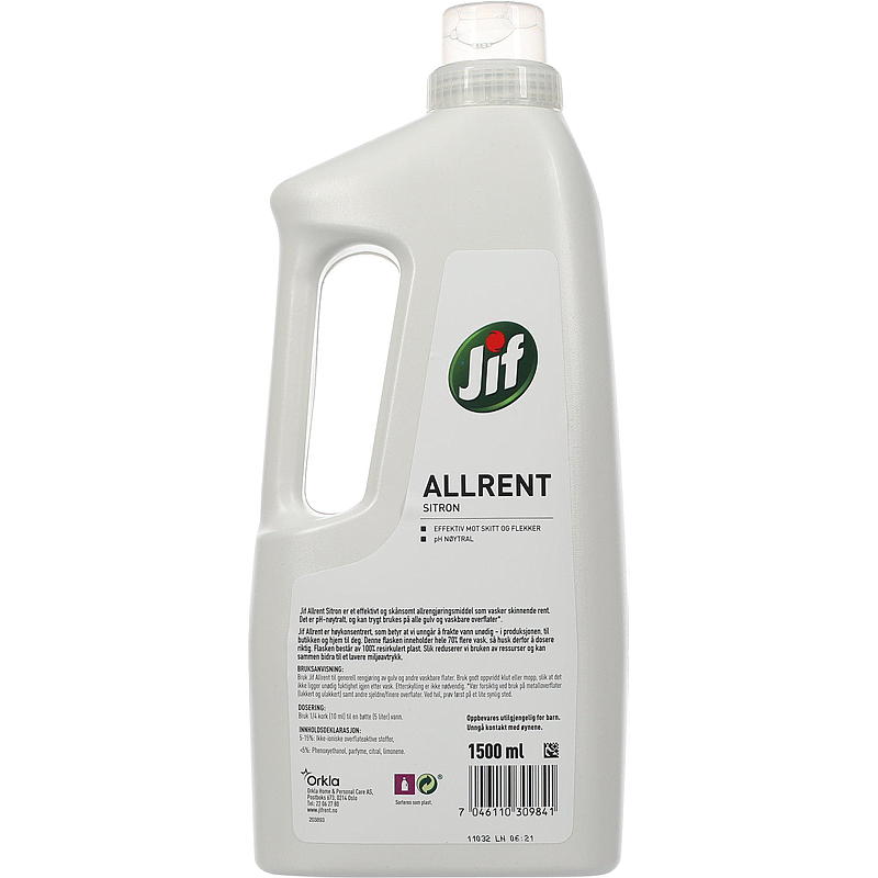 Jif Jif Universal Rengjøringsmiddel 1,5 l Sitron