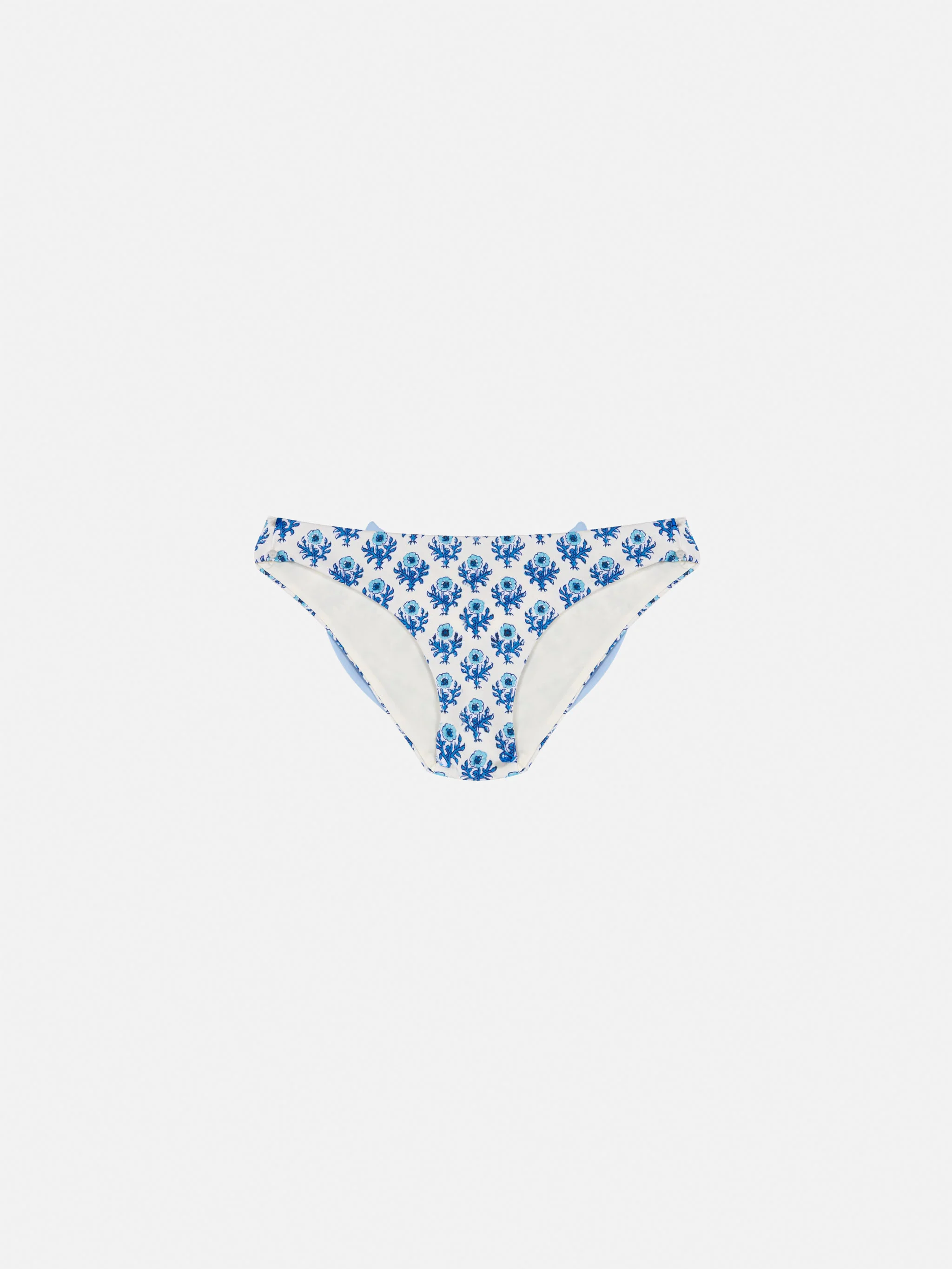 Slip da mare Madame con fiocco e stampa floreale