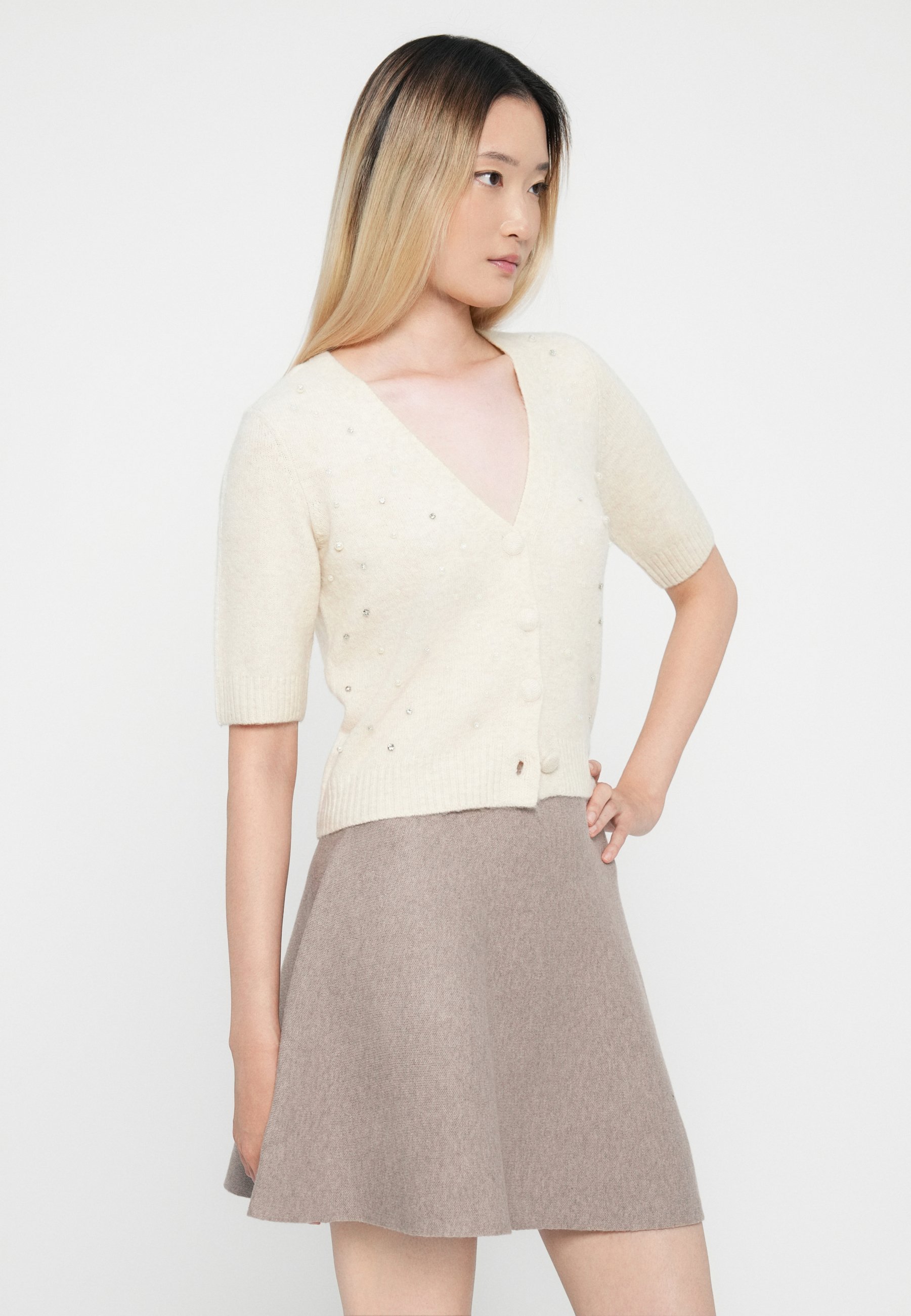 ONLY ONLCOCO LIFE SKATER SKIRT - Minirok - paddenstoelenmelange