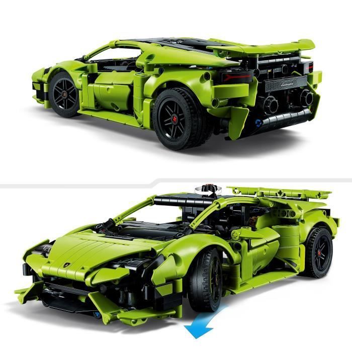 LEGO® Technic 42161 Lamborghini Huracán Tecnica, Kit de Maquette de Voiture pour Enfants Fans de Sport Automobile