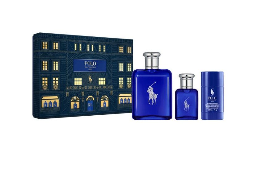 „Polo Blue“ tualetinio vandens dovanų rinkinys Vyriškų kvepalų dovanų rinkiniai