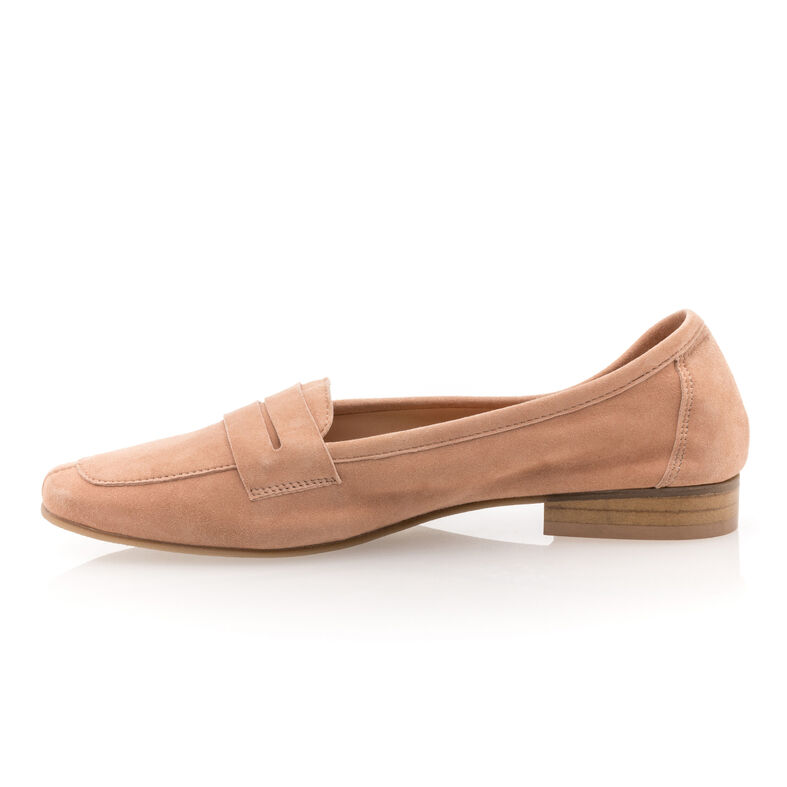 Mocassins / chaussures bateau Femme Beige