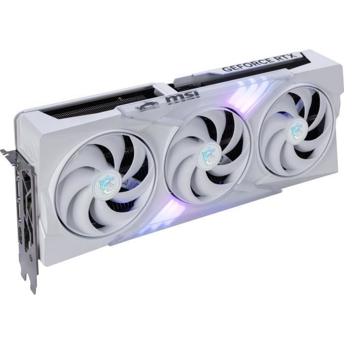 Graphics card - MSI - GAMING GEFORCE RTX 5080 16G TRIO OC WHITE NVIDIA 16 GB GDDR7