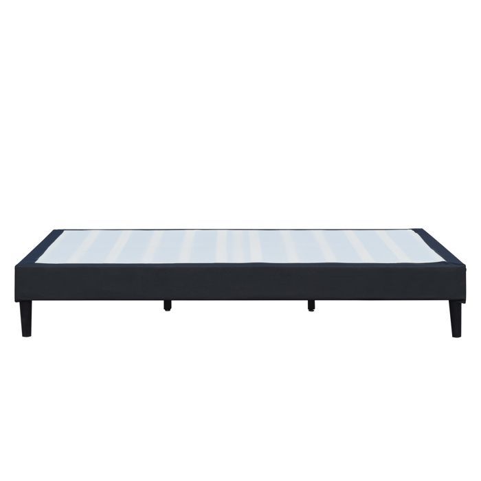 Bedbodem - KING OF DREAMS - 90x190 cm - Afneembare hoes - Wasbare hoes - 13 houten latten