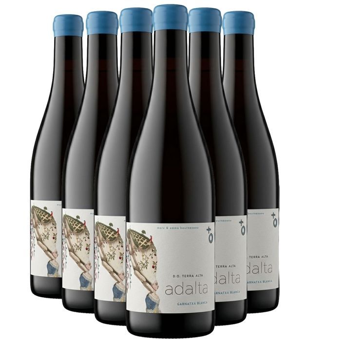 Adalta Terra Alta 2019 - Vino blanco de España (6 x 75 cl)