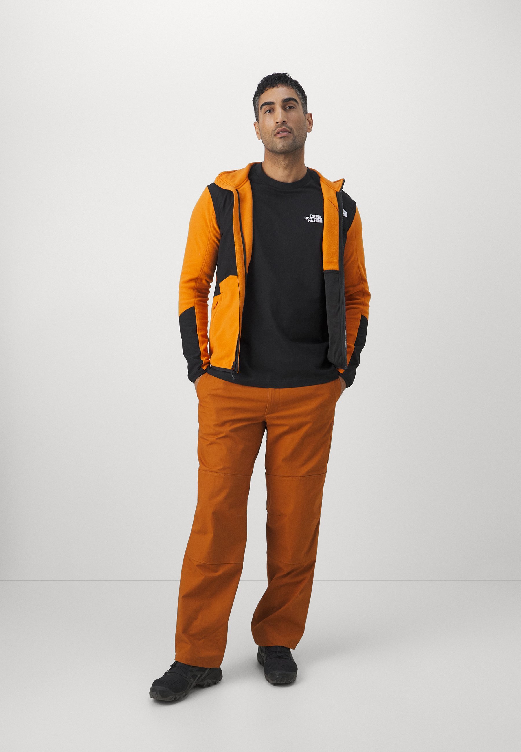 The North Face M SS ESSENTIAL OVERSIZE T-shirt - T-shirt met print - zwart