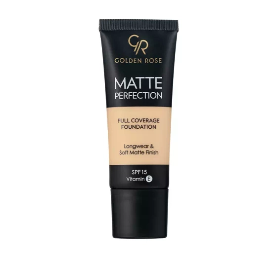 Golden Rose Matte Perfection SPF15 matujący podkład kryjący N1 35 ml
