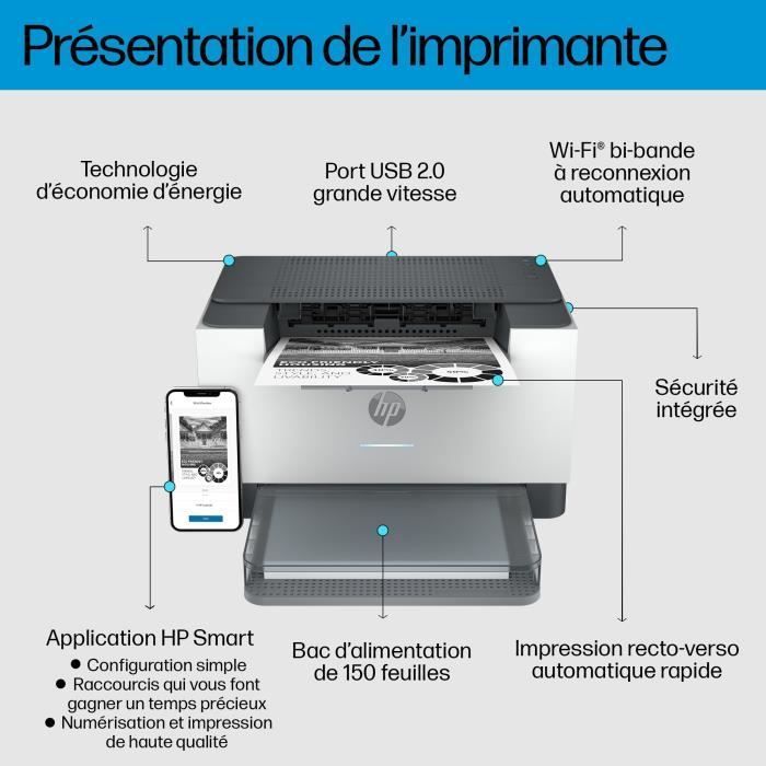 HP LaserJet M209dw Schwarzweiß-Laserdrucker