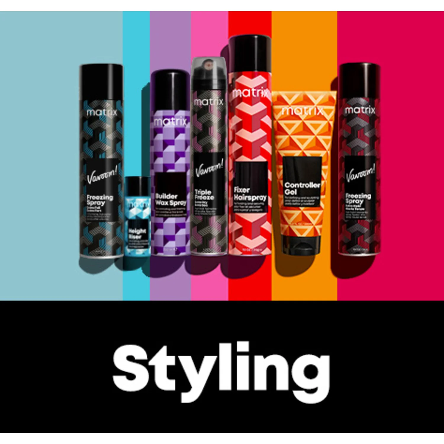 Styling Builder Wax Spray - Cera effetto opaco, Lacca