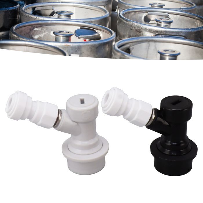 Kit di disconnessione con blocco a sfera per dispenser di liquidi per fusto di birra SURENHAP, dispenser di liquidi da tavolo per cucina