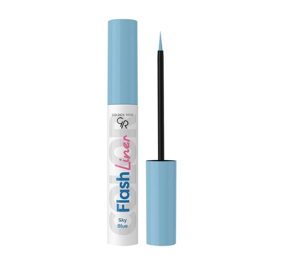 Golden Rose Flash Liner eyeliner w płynie 103 Sky Blue 3,5 ml