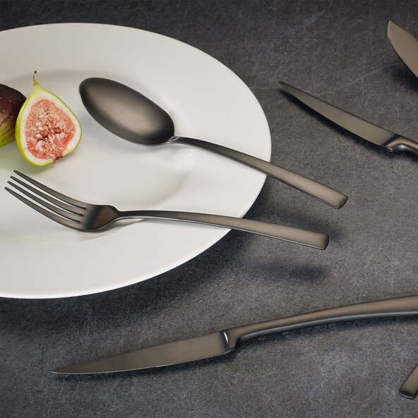Avelino bestekset, 42-delig, voor maximaal 6 personen, Black Edition