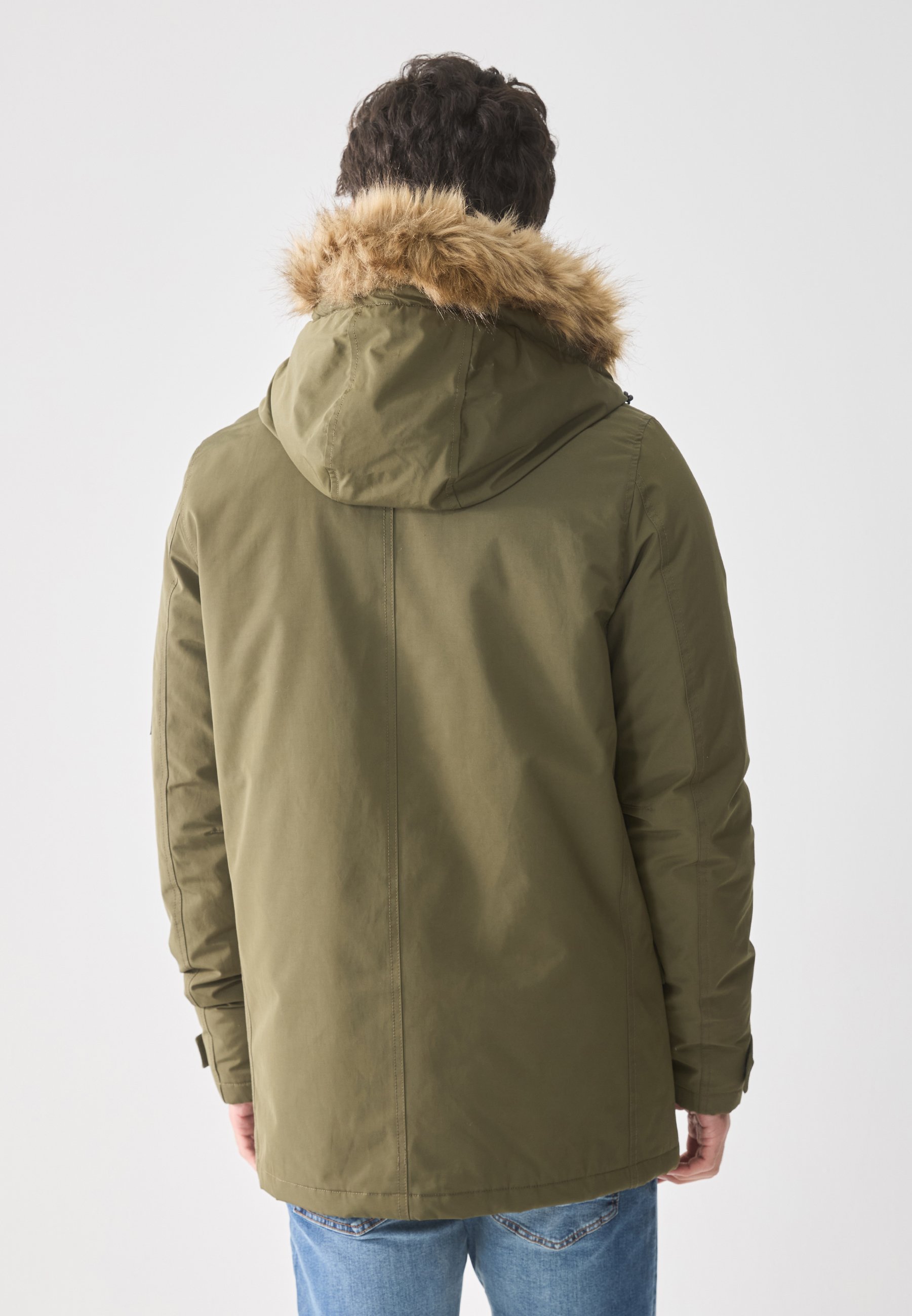 Parka Pier One - khaki