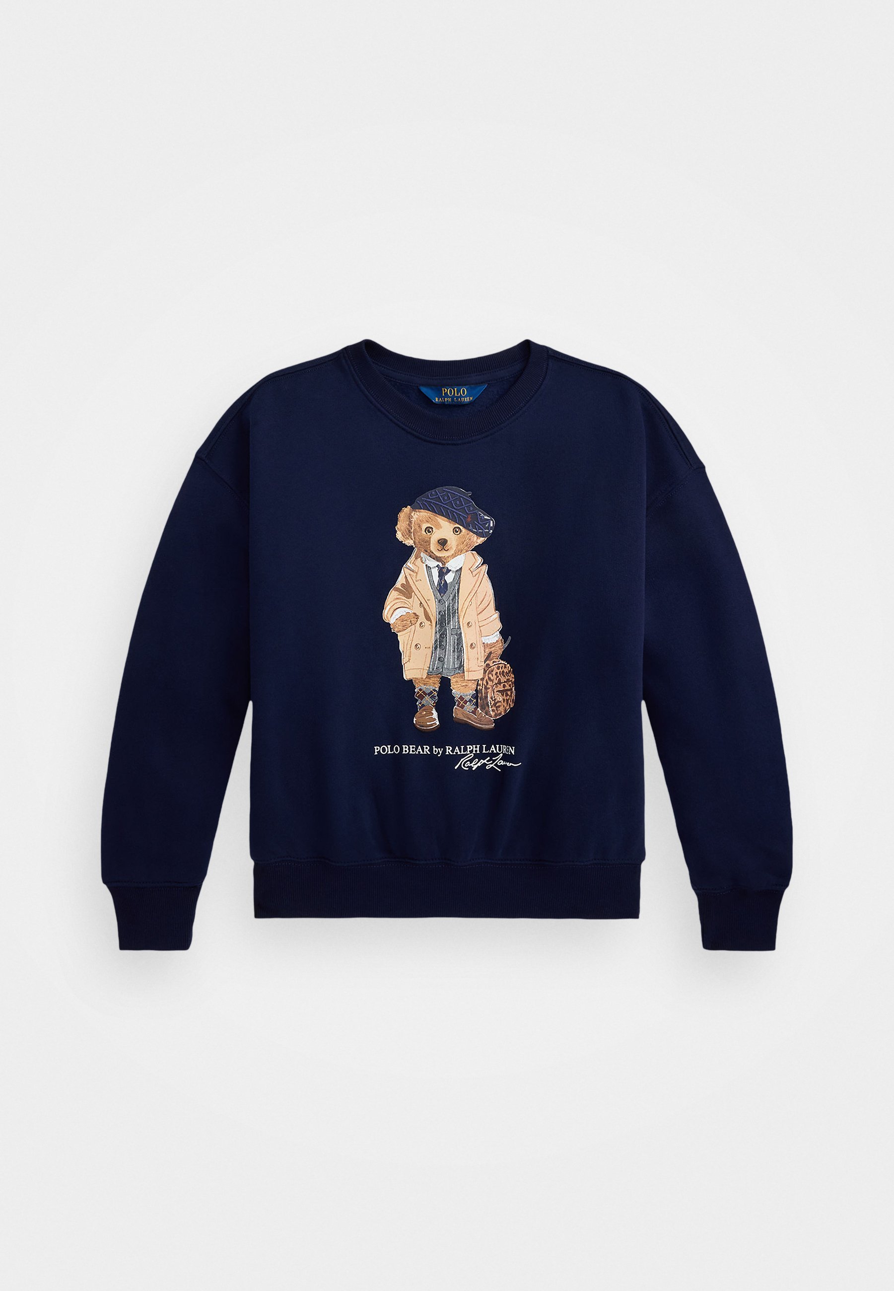 Polo Ralph Lauren POLO BEAR FLEECE BOXY SWEATSHIRT - Sweat-shirt - bleu marine raffiné