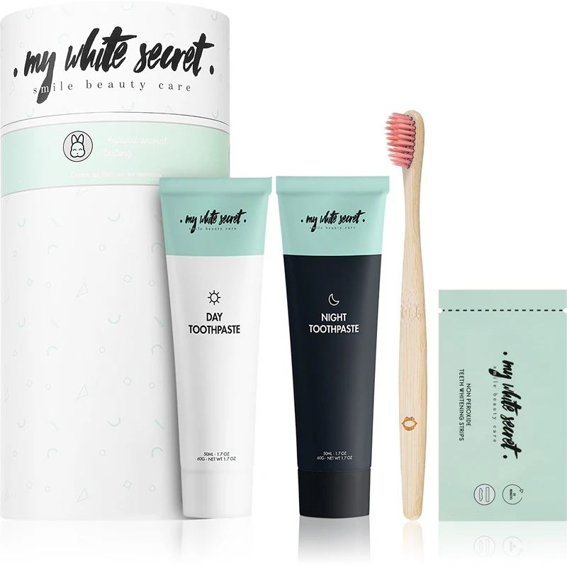 Mijn White Secret Smile Beauty Care Cadeaupakket: een tandverzorgingsset voor een stralende glimlach