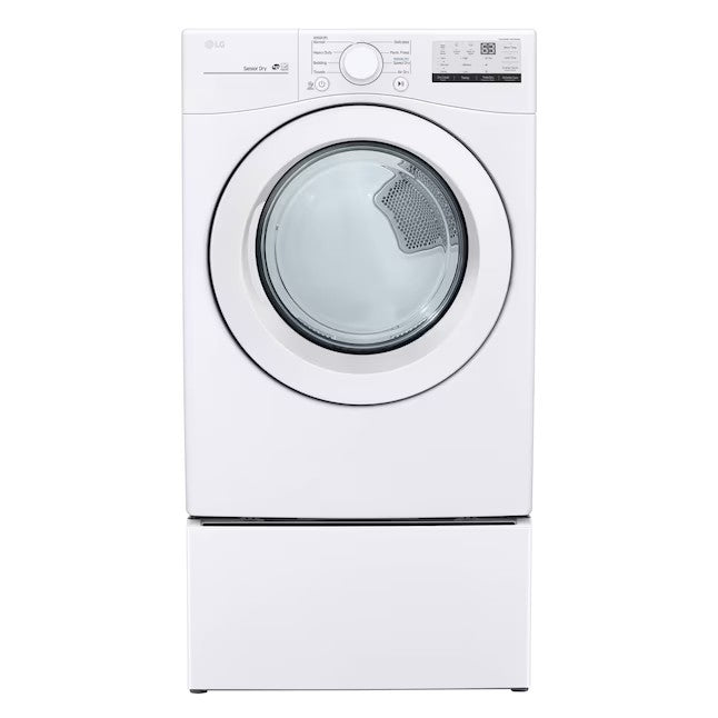 LG 7,4-Kubikfuß-Turmtrockner (Weiß) ENERGY STAR