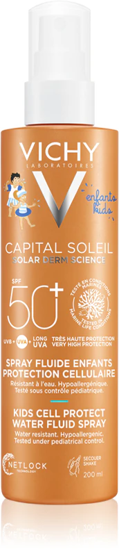 Spray Protetor Vichy Capital Soleil para Crianças FPS 50+