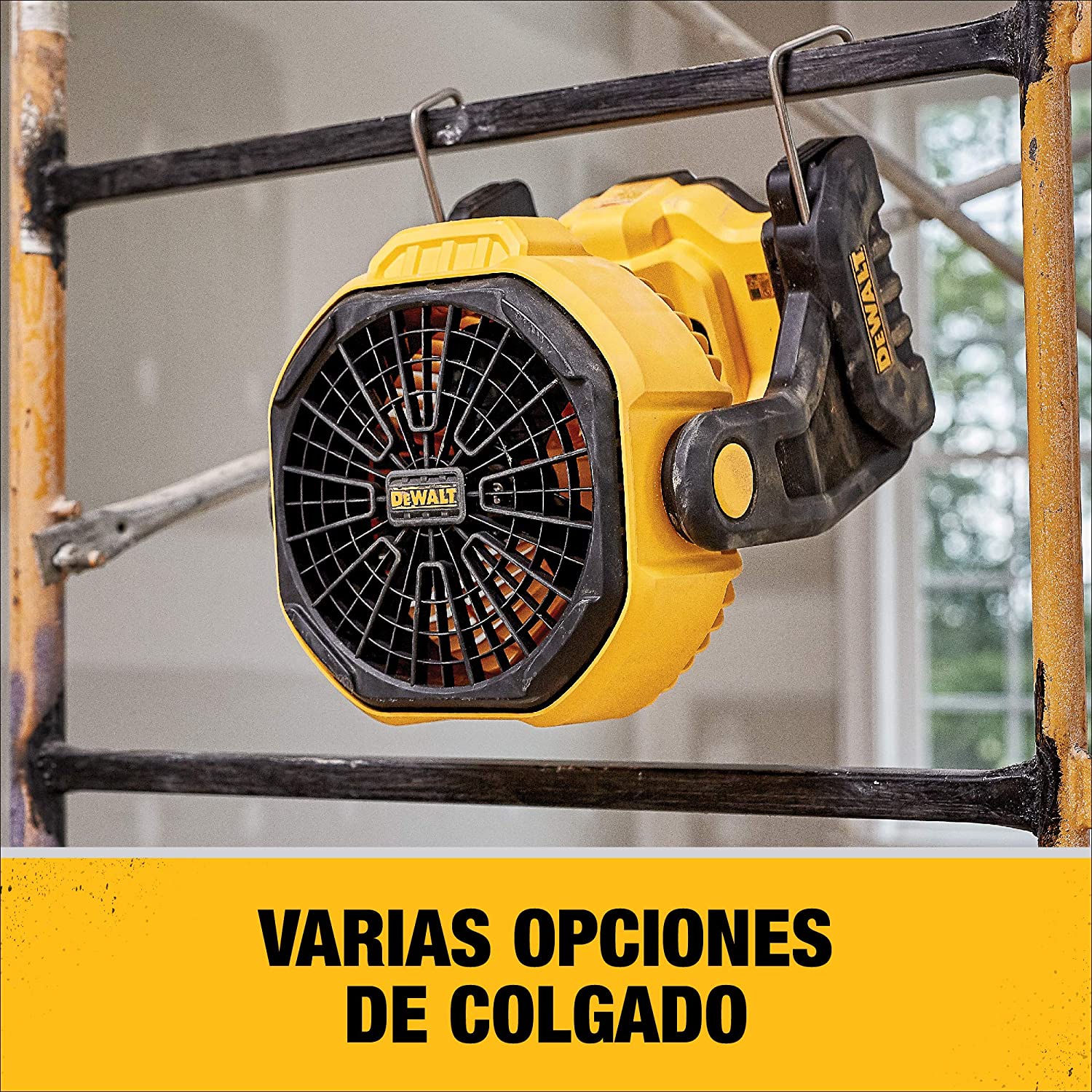 VENTILATOR DE ȘANTIER FĂRĂ FIR DE 20V MAX DEWALT, 28 CM, DOAR SCULĂ (DCE511B)