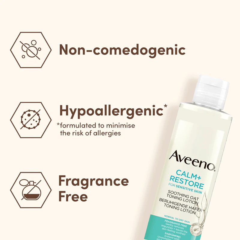 Tônico calmante Aveeno Calm + Restore