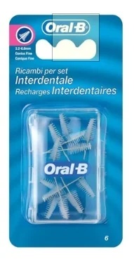 Horquillas interdentales FIMO Fimo Pikdent Zero para espacios interdentales estrechos, 15 piezas