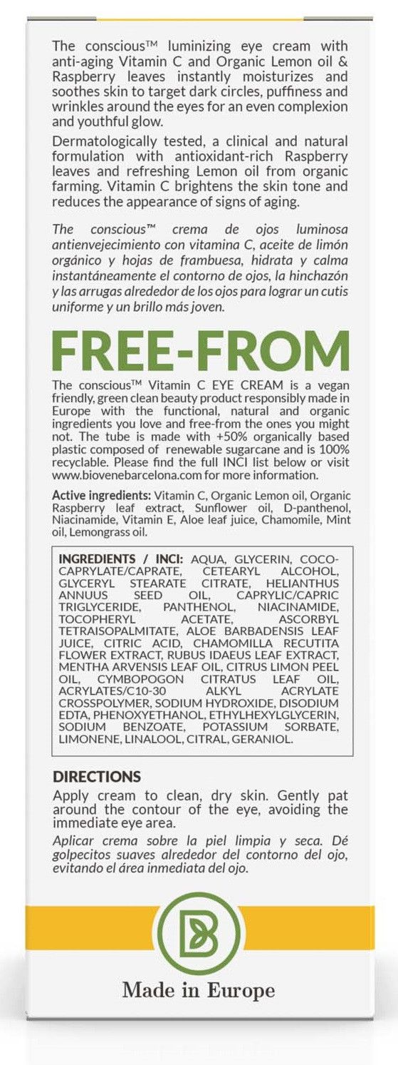 Posvjetljujuća krema za područje oko očiju s vitaminom C Kreme za područje oko očiju
