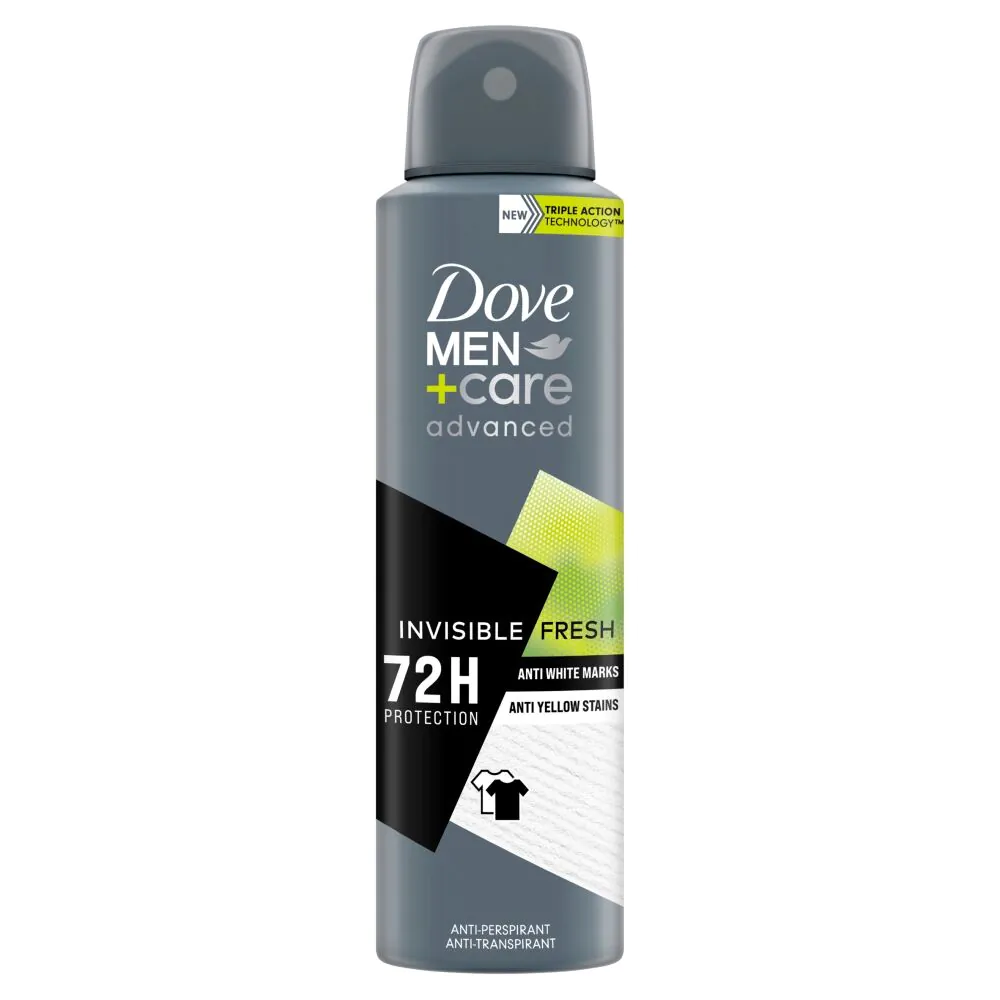 Dove Invisible Fresh -Dezodorant dla mężczyzn 150 ml