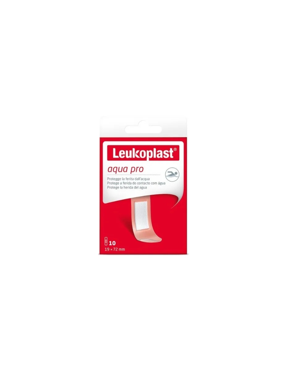 LEUKOPLAST Leukoplast Aquapro 72x19 10 piezas de yeso impermeable