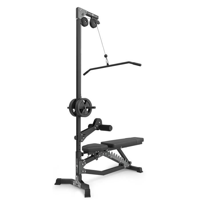Marbo Sport Latzug für Hantelbank, zentraler Power Tower MS-W102 2.0