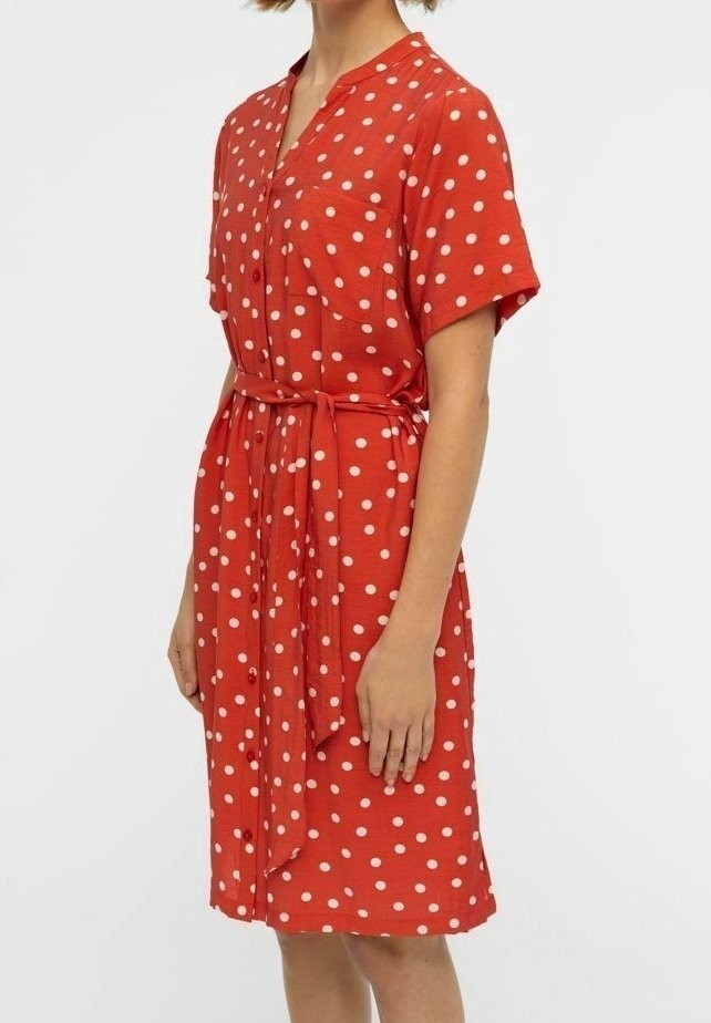 Robe-chemise Object - rouge clair
